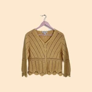 Vintage Crochet Cardigan